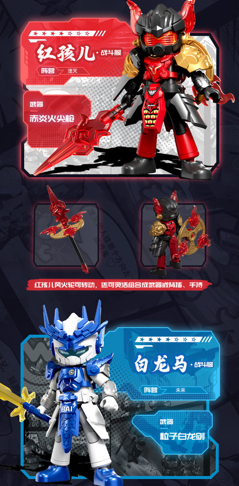 『HERO INFINITY』017_Blokees Figures - Hero GTV06 第6弾 The Great Sage's Duel【BOX】